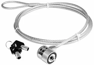 LogiLink Linka zabezpieczająca do notebooka NBS003 Linka zabezpieczająca do notebooka NBS003 - Części i akcesoria do laptopów - miniaturka - grafika 2