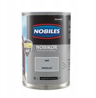 Farby zewnętrzne - Nobiles Nobikor 1L Popielaty unikor podkład minia farba an - miniaturka - grafika 1