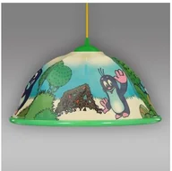 Lampy sufitowe - Lampa wiszącaAKRYL DZ 1xE27/60W zwierzęta/zielony - miniaturka - grafika 1