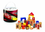 Klocki - Brimarex Klocki drewniane 50 elementów - Cars 3 - miniaturka - grafika 1