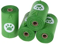 Woreczki na psie odchody - Zooplus Exclusive Biodegradowalne worki na odchody psa 8 rolek po 15 worków - miniaturka - grafika 1