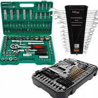 Zestawy narzędziowe - Zestaw Kluczy Nasadowych Klucze Nasadowe Bity Torx - miniaturka - grafika 1