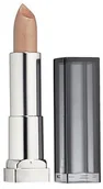 Szminki - Maybelline Color Sensational Matte Metallic szminka do ust 5 White Gold 4,25g - miniaturka - grafika 1