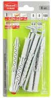 Kołki - WKRĘT-MET Kołek 8X100MM - miniaturka - grafika 1