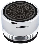 Akcesoria do armatury i ceramiki - KFA Perlator M24 x 1 chrom - miniaturka - grafika 1