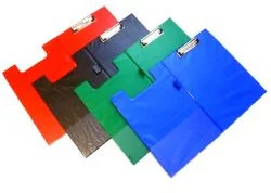 D.rect Deska A5 PVC z klipsem i okładką niebieska - Teczki i skoroszyty - miniaturka - grafika 2