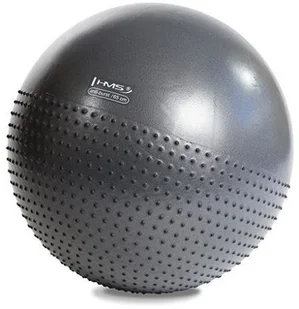 HMS YB03 75CM DARK GRAY PIŁKA GIMNASTYCZNA MASUJACA - Piłki do ćwiczeń - miniaturka - grafika 2