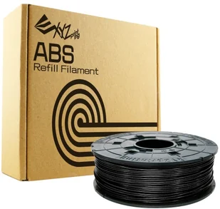 XYZ Printing XYZprinting da Vinci filament do druku 3D, tworzywo ABS 1,75 mm, 600g, czarny FBA_RF10BXUS00C - Filamenty i akcesoria do drukarek 3D - miniaturka - grafika 2