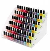 Pozostałe akcesoria kosmetyczne - Stojak Ekspozytor Organizer Na Lakiery 6 Półek - miniaturka - grafika 1