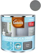 Lakiery do drewna - Sadolin Lakierobejca Dekor ciemny szary 250 ml - miniaturka - grafika 1