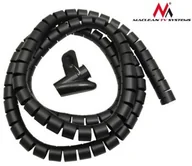 Maskownice do kabli - Maclean Organizator maskownica kabli MCTV-676 B black MCTV-676B - miniaturka - grafika 1