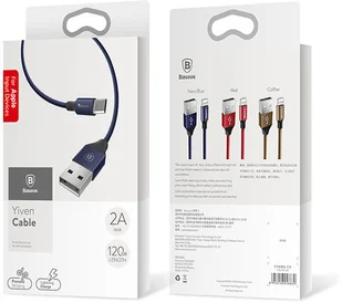Baseus Kabel USB Baseus Baseus Oryginalny kabel Lightning iPhone Yiven 1,2m Navy Blue (25264-uniw) - Kable USB - miniaturka - grafika 8