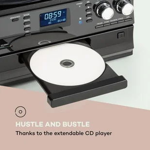 Auna Oakland DAB Czarny - Wieże - miniaturka - grafika 7