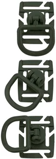 Mil-Tec Zestaw uchwytów Ultimate Tactical do systemu MOLLE - zielony (13457601) 13457601 - Amunicja i osprzęt ASG - miniaturka - grafika 4