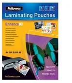 Folie do laminatora - Fellowes Folia laminacyjna A4 2x80mic 100szt 5306101 - miniaturka - grafika 1