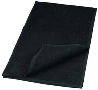 Pozostałe akcesoria fryzjerskie - Efalock czarny ręcznik frotte 50x90cm 13427 - miniaturka - grafika 1