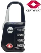 Kłódki - Yale Kłódka podróżna Atest_TSA YTP5 - miniaturka - grafika 1
