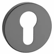 Szyldy i rozety - APRILE szyld WKŁADKA R SLIM 7MM AT BLACK-CZARNY - miniaturka - grafika 1