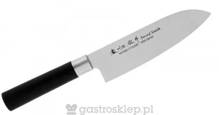 Satake Saku 17 Cm Czarny Nóż Santoku Ze Stali Nierdzewnej - Noże kuchenne - miniaturka - grafika 2