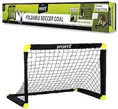 Piłka nożna - SPORTX sportx dzieci bramka do piłki nożnej, czarny 0727039 - miniaturka - grafika 1