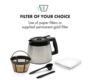 Ekspres do kawy Klarstein Aromatica II Thermo (KG13-Aromatica II tS) - Ekspresy do kawy - miniaturka - grafika 4