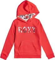 Bluzy dla dziewczynek - Roxy bluza ęca HOPE YOU KNOW HOODIE Hibiscus RMZ0 - miniaturka - grafika 1