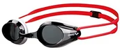 Pływanie - Arena JR dziecięce okulary pływackie na zawody i treningi, czerwony, jeden rozmiar 1E559 - miniaturka - grafika 1