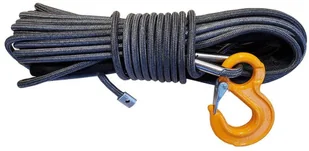 Escape 818 Wyciągarka 12000 lbs 12.0x [5443kg] z liną syntetyczną 12V lina 10mm 25m w oplocie 10400 kg +hak) 81878826 78826-uniw - Wciągarki - miniaturka - grafika 6