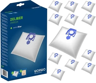 Zelmer 12x Worki Odkurzacza Odyssey Meteor 2 Elf 2 - Worki do odkurzaczy - miniaturka - grafika 17