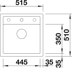 Blanco DALAGO 5 SZAROŚĆ SKAŁY 518848 - Zlewozmywaki - miniaturka - grafika 3