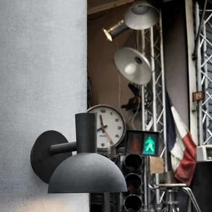 DFTP Zewnętrzna LAMPA ścienna ARKI 75181003 DFTP ogrodowa OPRAWA metalowy kinkiet elewacyjny outdoor IP54 czarny 75181003 - Lampy ogrodowe - miniaturka - grafika 2