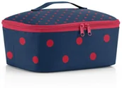 Torby i wózki na zakupy - Reisenthel Torba termiczna na LUNCH Coolerbag M Pocket - mixed dots red RLF3075 - miniaturka - grafika 1