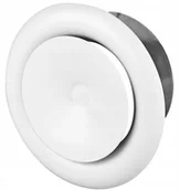 Kratki wentylacyjne - Parkanex Anemostat Nawiewny sufit Fi100 Biały AMN125 - miniaturka - grafika 1