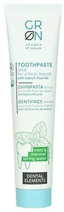 GRN shades of nature Pasta do zębów z miętą, wodą termalną i fluorkiem sodu - Pasty do zębów - miniaturka - grafika 2