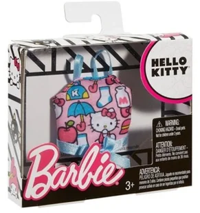Barbie Hello Kitty różowy top Mattel - Akcesoria dla lalek - miniaturka - grafika 2