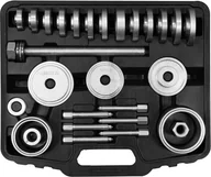 Kombinerki i obcęgi - YATO ZESTAW DO OBSŁUGI ŁOŻYSK I TULEI 31 ELEMENTÓW YT-25412 - miniaturka - grafika 1