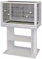 Klatki i wyposażenie dla ptaków - Kerbl klatka na ptaki FIPS wykonana z drewna, 100 x 50 x 60 cm - miniaturka - grafika 1