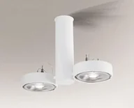 Lampy sufitowe - Shilo plafon reflektorki) Natori 2xES111 biały 7212 - miniaturka - grafika 1