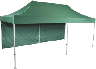 Namiot ekspresowy 6x3m o konstrukcji aluminiowej z profilu sześciokątnego, Zielony - Pawilony ogrodowe - miniaturka - grafika 13