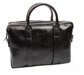Teczki i aktówki - BETLEWSKI (PL) Ekskluzywna Torba Męska Skórzana BETLEWSKI Skóra Naturalna Duża BTM- 01 - miniaturka - grafika 1
