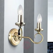 Lampy ścienne - Globo Lighting Lampa ścienna TRUNCATUS postarzany mosiądz - miniaturka - grafika 1