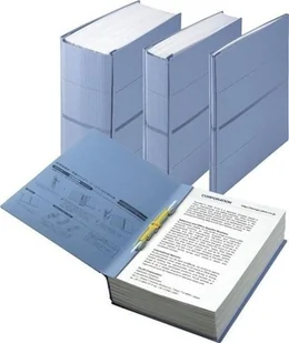 Plus Japan Zero Max 898 segregator A4, z grzbietem o regulowanej szerokości, Crme A4 FL-021SSW BEIGE - Szkolne artykuły papiernicze - miniaturka - grafika 3