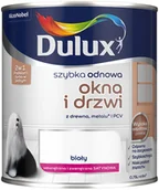 Farby olejne i specjalne - Dulux Szybka Odnowa Okna i drzwi biały 750 ml - miniaturka - grafika 1