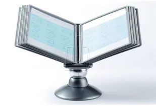 Durable Zestaw stołowy Durable Sherpa Motion A4 10 paneli grafitowy 5587-37 - Akcesoria do projektorów - miniaturka - grafika 2