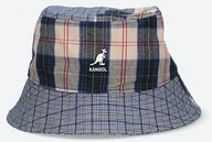 Czapki męskie - Kangol Kapelusz Plaid Mashup Bucket K5297 MYKONOS BLUE K5297MYKONOSBLUE - miniaturka - grafika 1