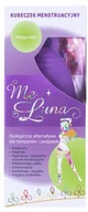 Kubeczki menstruacyjne - Me Luna Kubeczek Menstruacyjny Fioletowy rozmiar M - miniaturka - grafika 1