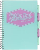 Szkolne artykuły papiernicze - PUKKA PADS Kołozeszyt A4/200str kratka Pastel Projekt Book morski - miniaturka - grafika 1
