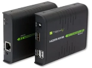 TECHLY TECHLY Extender HDMI + USB po skrętce Cat.5/5e/6 120m 028214 - Pozostałe akcesoria sieciowe - miniaturka - grafika 5