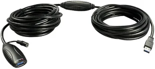 LINDY 43099 USB 3.0 kabel, 15 m Czarny 43099 - Kable USB - miniaturka - grafika 2