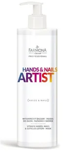 Farmona Professional Witaminowy balsam - maska do dłoni, paznokci i skórek Farmona Hands & Nails Artist 280ml - Olejki i oliwki do paznokci - miniaturka - grafika 2